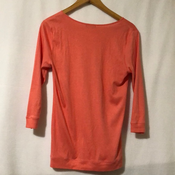 Calvin Klein Jeans orange women shirt size medium - Picture 2 of 3